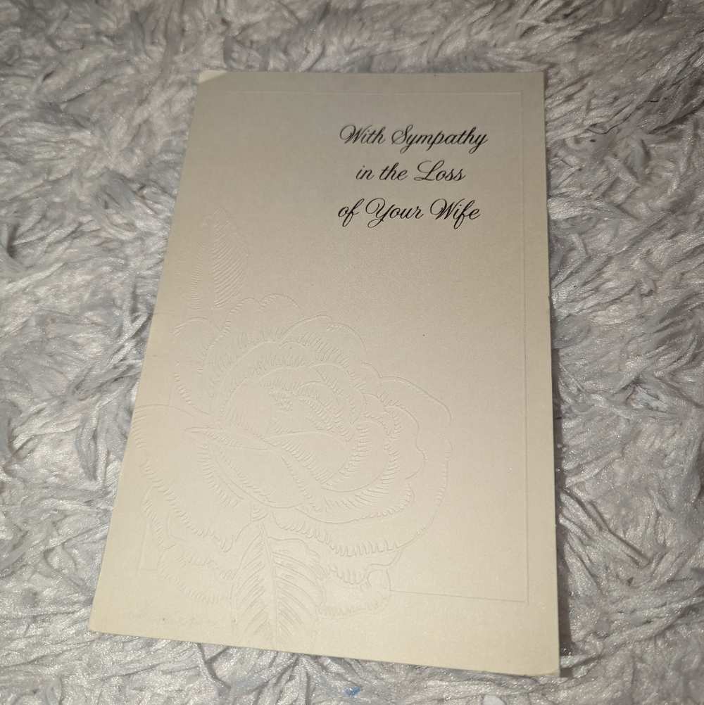 American Greetings Sympathy Card
